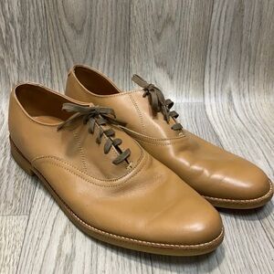 Dexter Tan Leather Oxford Shoes